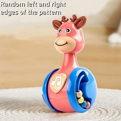 Deer Tumbler Soothing Toy Puzzle with Music & Colors