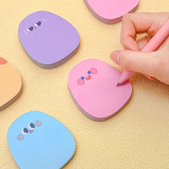 1pc Expression Sticky Note Colorful Student Sticky Note Back To School Supplies