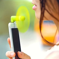 USB Small Fan 3-in-1 Mobile Phone Fan Handheld Portable Pocket Fan