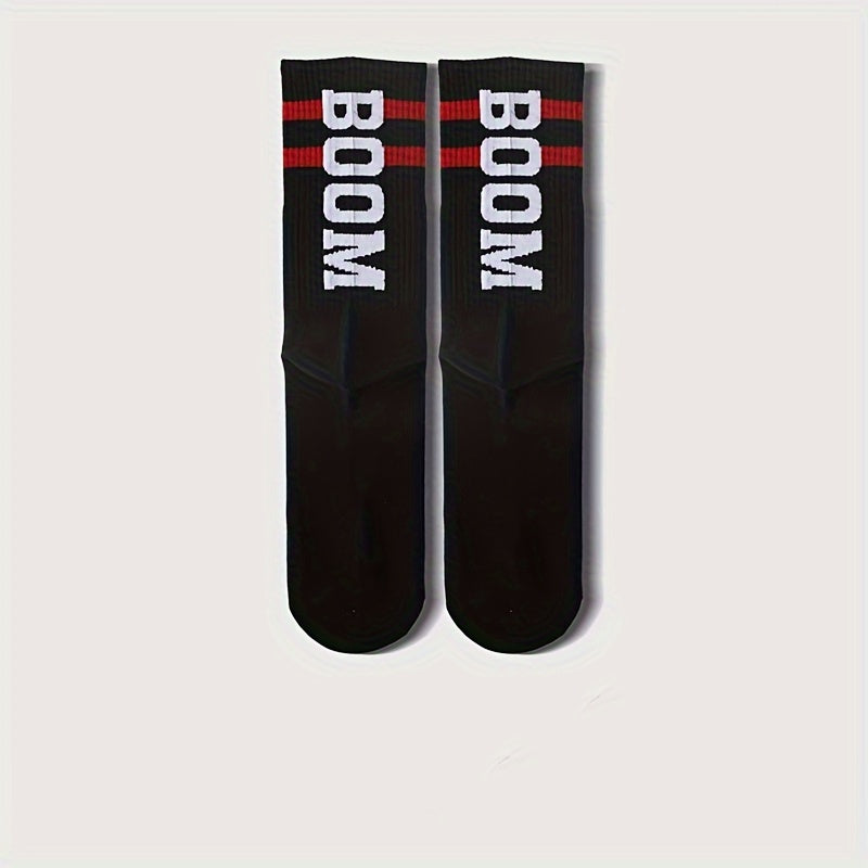 Striped Sports Socks Women's Stockings