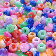 100pcs Pony Beads Jewelry Making Supplies Crafts Beading Arts & Crafts Materials