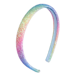 Glitter Thin Headbands for Girls Sparkly No Slip Hairbands