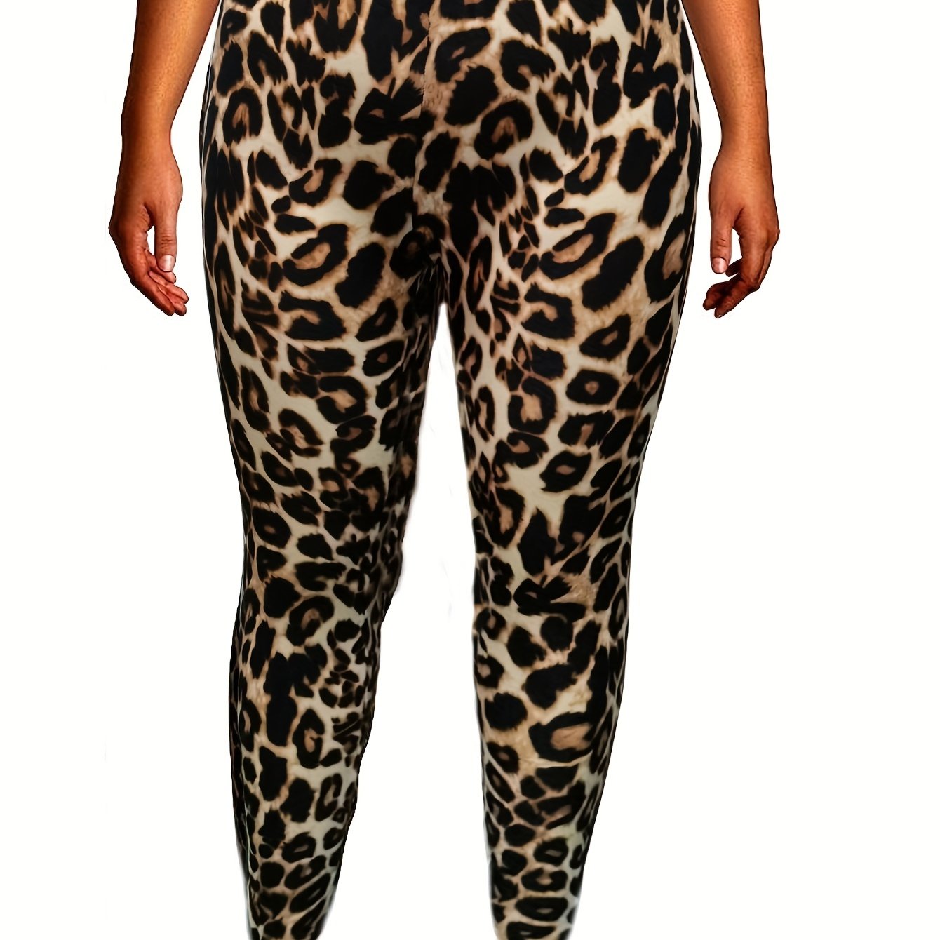 Leopard Print Skinny Leggings