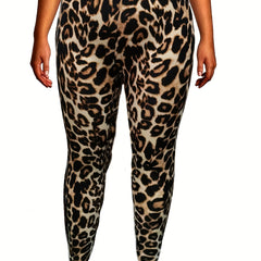 Leopard Print Skinny Leggings