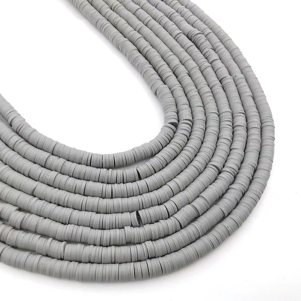 3600pcs 10 Strands Clay Beads For Jewelry Making 6mm