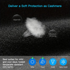 Touch Screen Anti Slip Warm Gloves For Running Cycling Driving