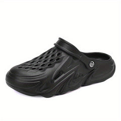 Men's Lightweight Comfy Clogs Hollow Out Non Slip Garden Shoes