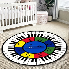 Round Baby Crawling Pad Game Blanket Floor Fun Gym Game Pad