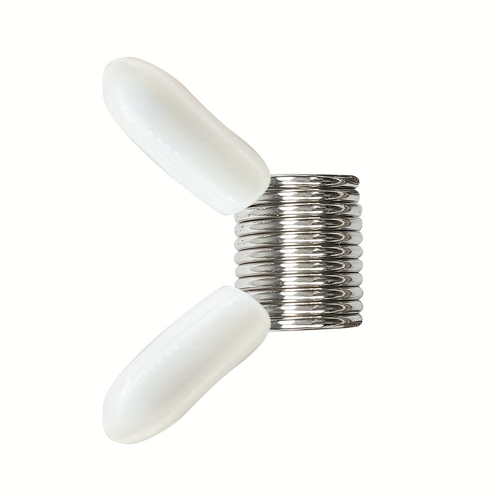 8pcs Stainless Steel Bead Stoppers with Handle for Jewelry Beading