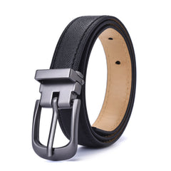Solid Belt With Buckle For Jeans And Pants - Teenager Student
