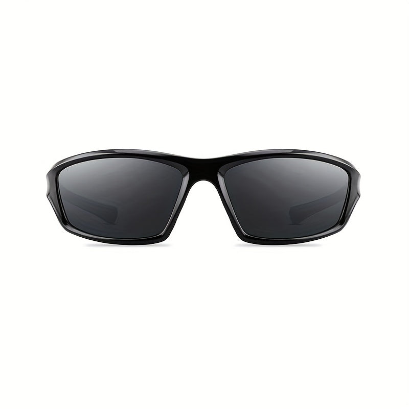 Men's Square Frame Polarized Sunglasses UV 400 Protection