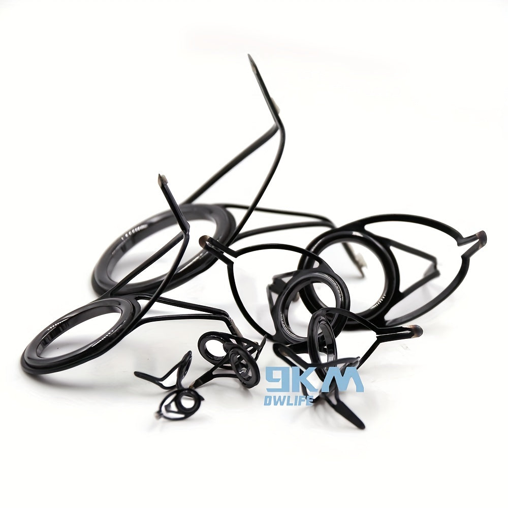 Fishing Rod Guides Repair Kit Heavy Duty Stainless Steel Fishing Tackle