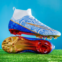 Women's Professional AG Spike Football Shoes Non-slip Combat Boots