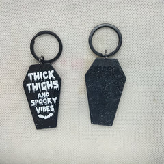 Acrylic Halloween Tombstone Keychain Bag Charm Halloween Gift