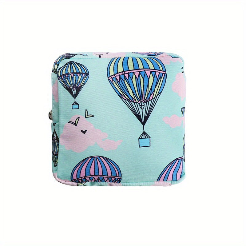 Reusable Sanitary Napkin Pads Storage Bag Mini Zipper Period Pouch