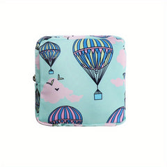 Reusable Sanitary Napkin Pads Storage Bag Mini Zipper Period Pouch
