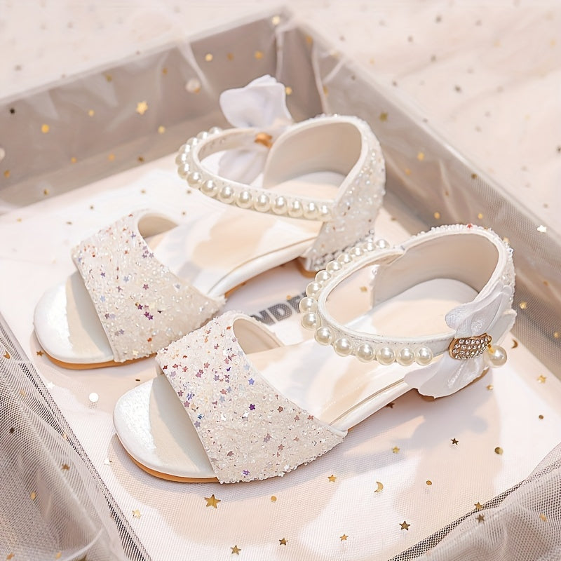 Bowtie Rhinestone Princess Shoes - Perfect for Princesses