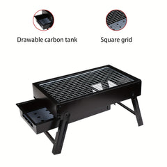 Portable BBQ Charcoal Grill for Camping Picnics Garden