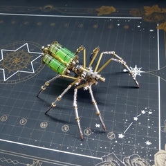 3D Metal Spider Puzzle Model Kit DIY Steampunk Mechanical Assembly Toy