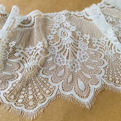 Lace Edge Trim Applique Sewing Crafts Clothing Sleeve Skirt Splicing Fabric