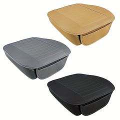 Universal Cushion Seat Cover High PU Leather Car Front Seat Protector