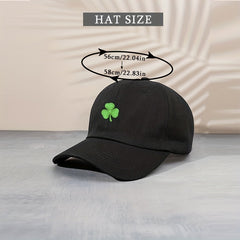 Four Leaf Clover Baseball Cap Sunscreen Sports Hat