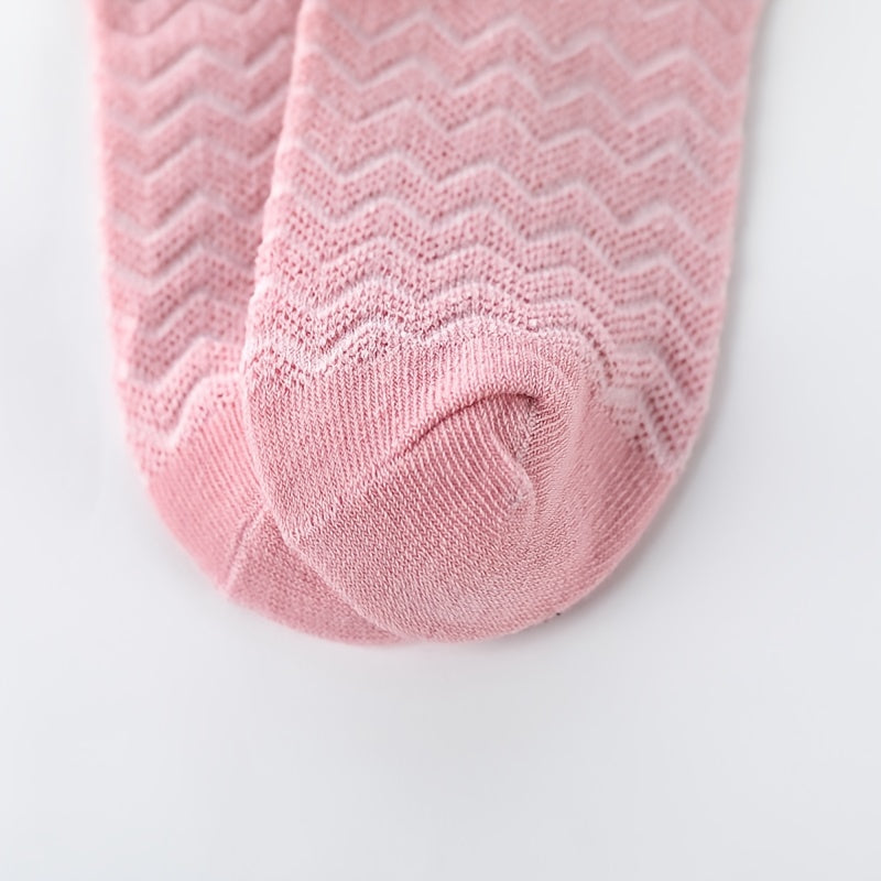 5 Pairs Toddler Girls Animal Print Ankle Socks for Summer