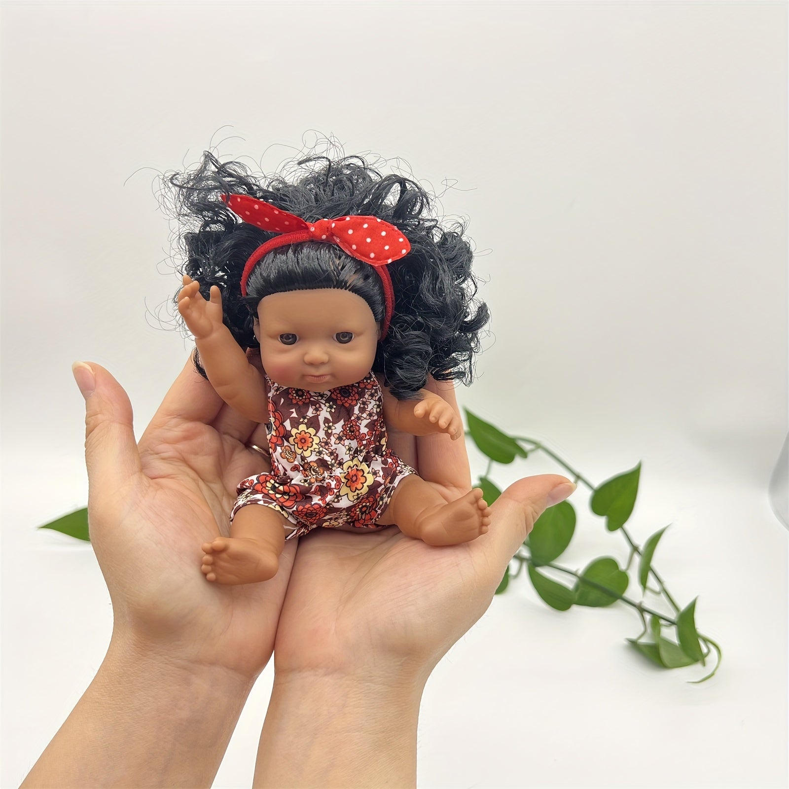 Soft Glue Doll with Multiple Hair Rings
