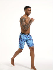 Men's Breathable Boxer Briefs - Moisture Wicking Supportive Underwear