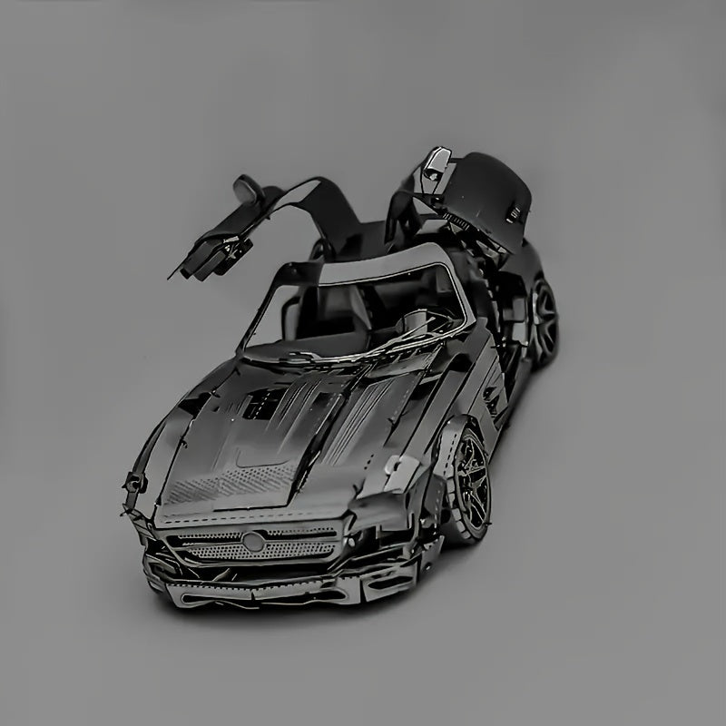 Butterfly Wing Sports Car 3D Metal Puzzle DIY Assembly Model