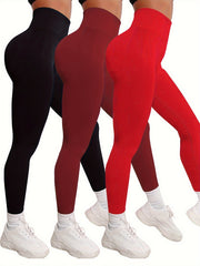 High Waist Yoga Leggings Workout Tight Pants