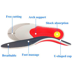 Orthopedic Insoles Arch Support Flat Foot Orthopedic Insoles