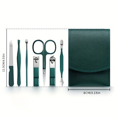 7 Piece Nail Clippers Set Household Professional Manicure Tools