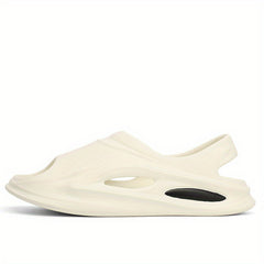 Men's Pillow Sandals Non Slip Open Toe Casual Shoes