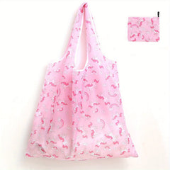 Reusable Grocery Bags Shoulder Bag Lightweight Shopper Foldable Bag
