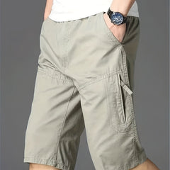 Men's Cotton Cargo Shorts Loose Casual Pants For Summer