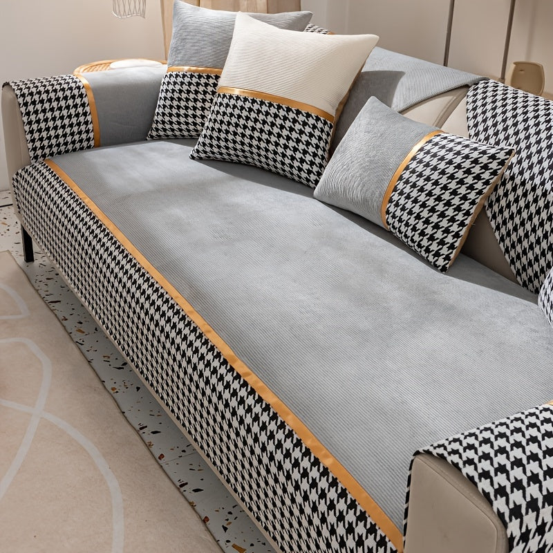 1pc Sofa Slipcover Modern Four Seasons Universal Couch Cover Furniture Protector
