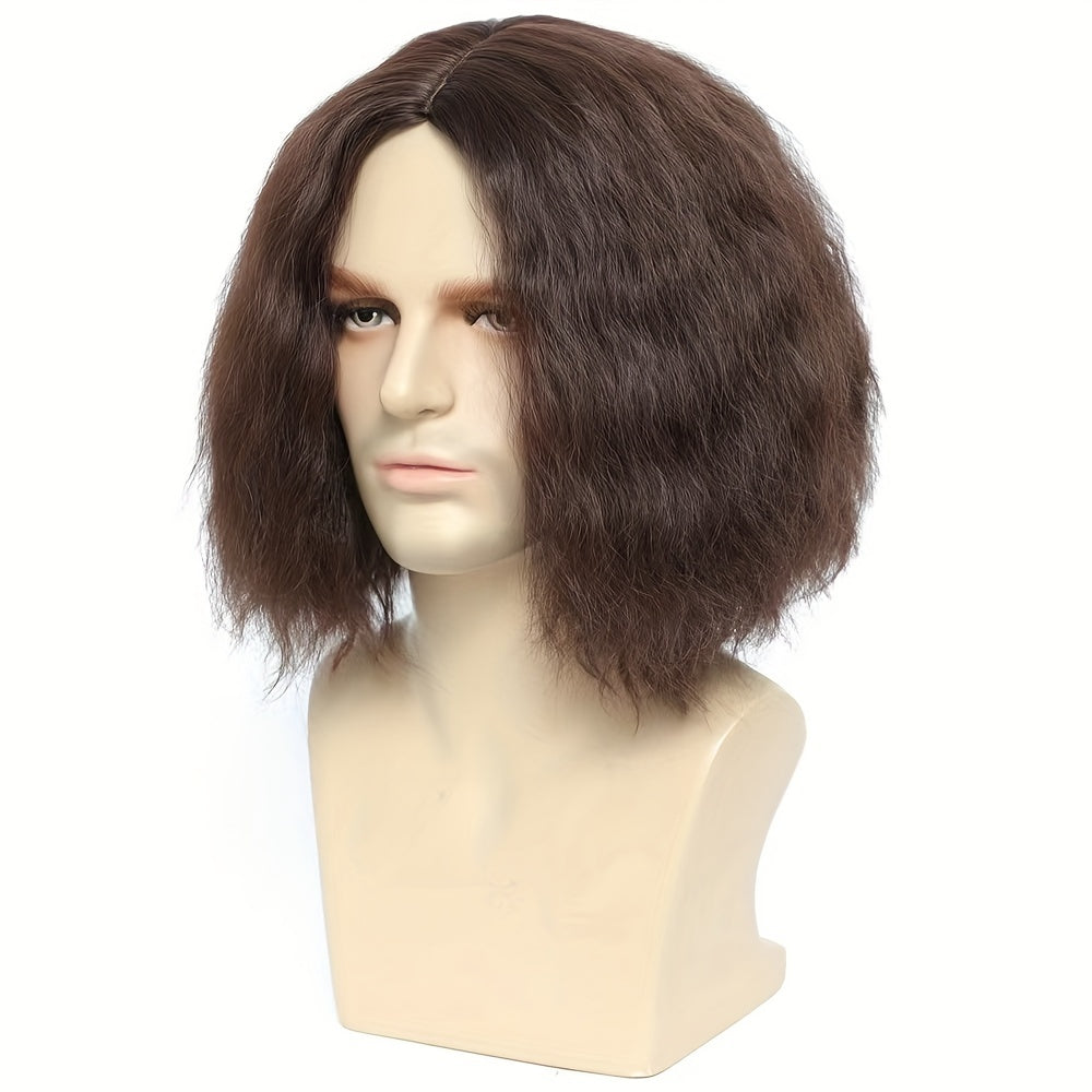 Short Hair Men's Wigs for Parties and Daily Wear