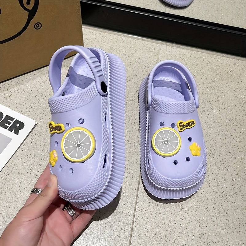 Thick Sole Slides Sandals Shock Absorption Soft Comfortable Slippers