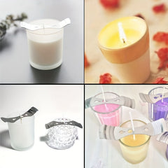 20cm 100Pcs Candle Thick DIY Candle Making Supplies Material Smokeless Lamp Core