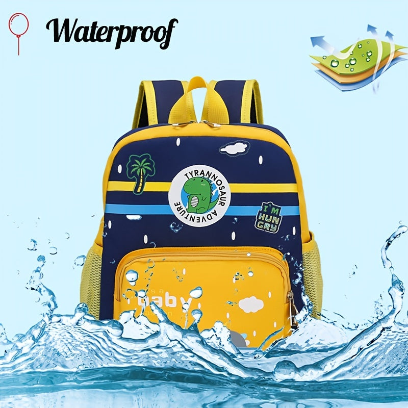 Large Capacity Dinosaur Backpack for Kids