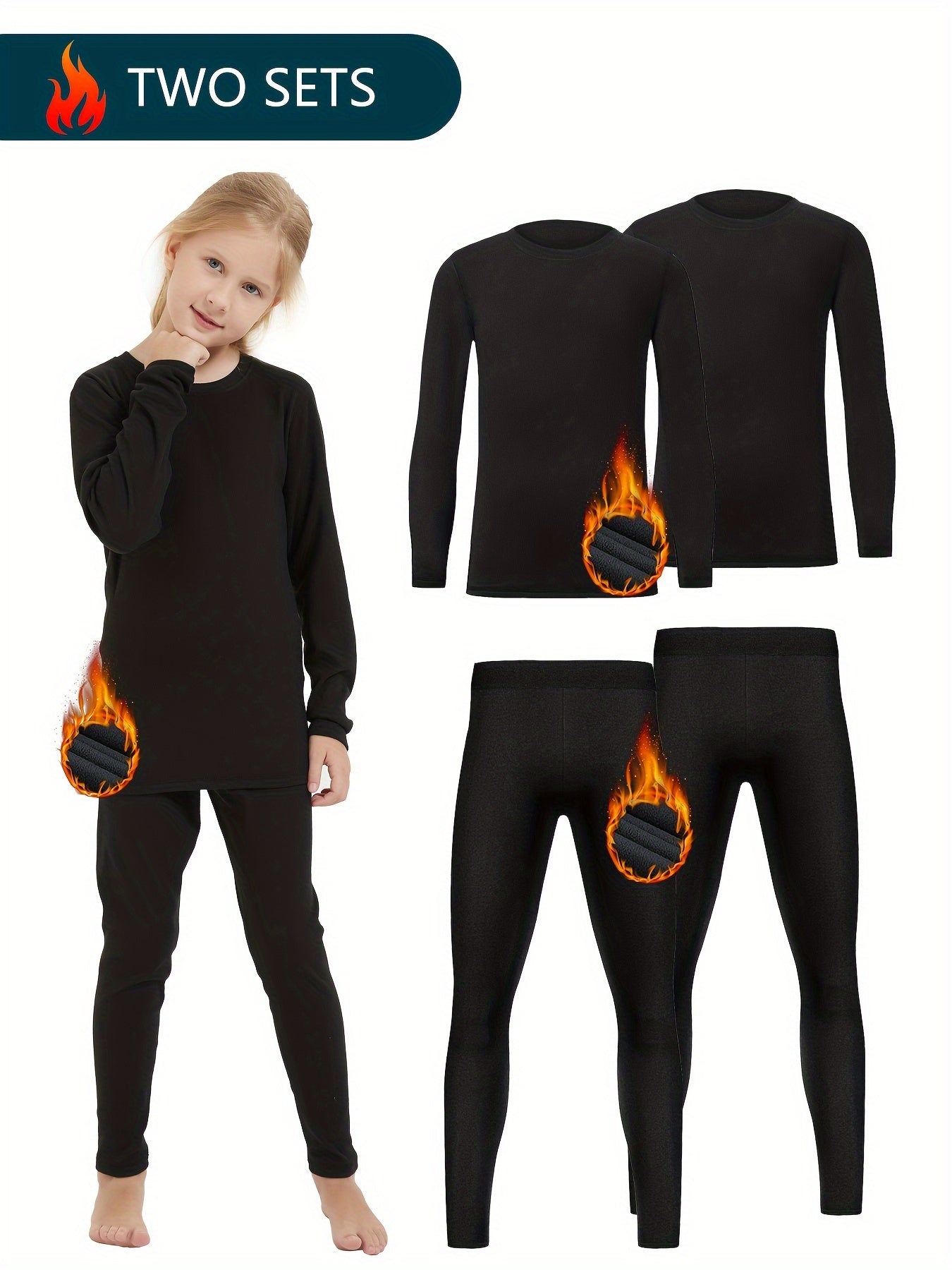 Solid 2pcs Activewear Underwear Sets for Sports