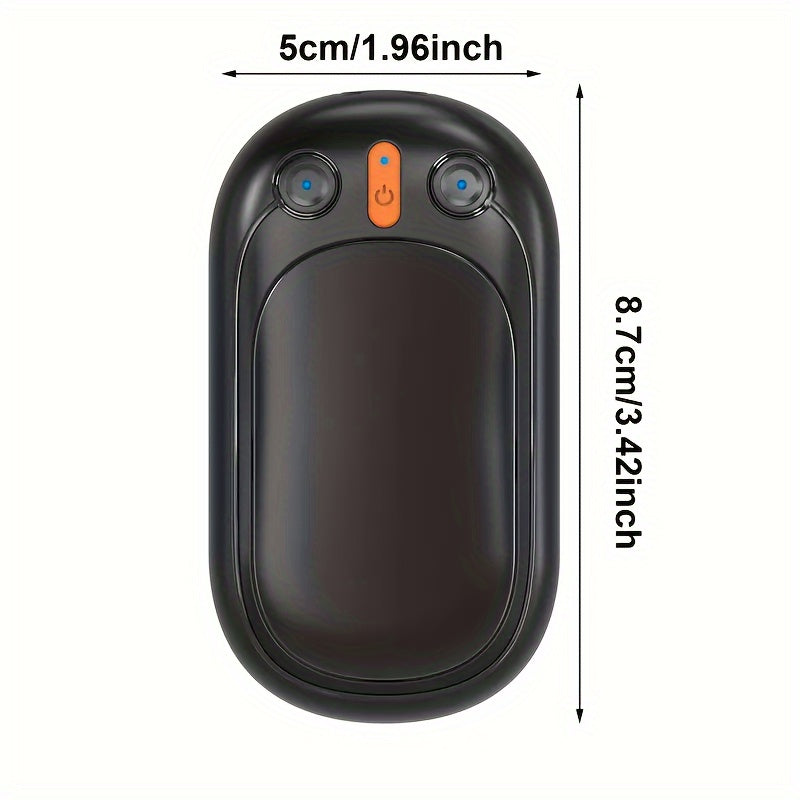 2pcs Rechargeable Hand Warmers 4000mAh Fast Heating for Outdoor Camping Ski