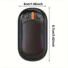 2pcs Rechargeable Hand Warmers 4000mAh Fast Heating for Outdoor Camping Ski