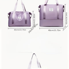 Large Foldable Shoulder Bag for Travel Beach Gym