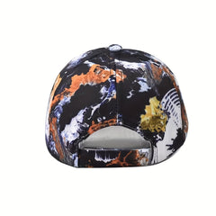 Hip Hop Tie Dye Print Sun Hat Baseball Cap