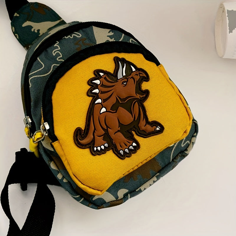 Boys Dinosaur Crossbody Bag Lightweight Chest Bag
