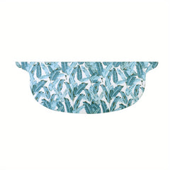 Coconut Tree Print Chiffon Beach Wrap Cover Up