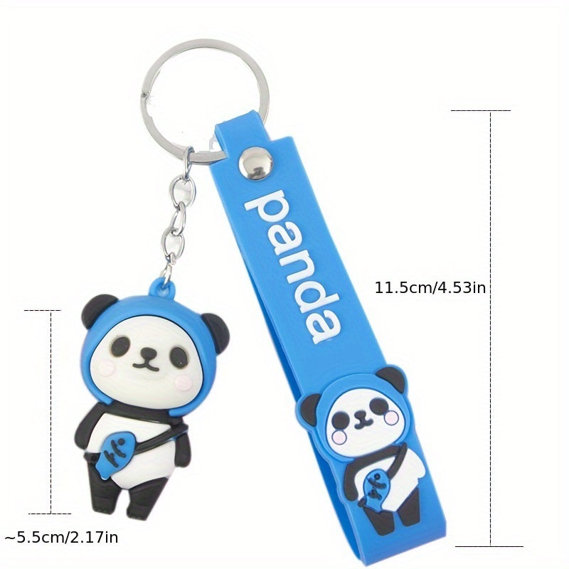 Fruit Panda Keychain Keyring Pendant Bag Purse Charm Ornament