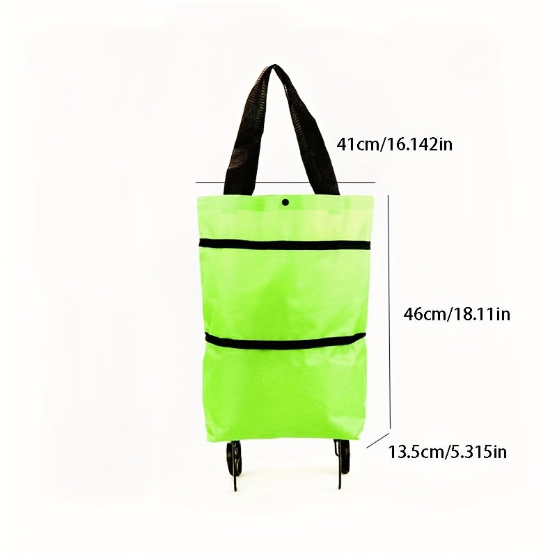 Portable Supermarket Shopping Carts Wheeled Shopping Bags For Seniors Shopping